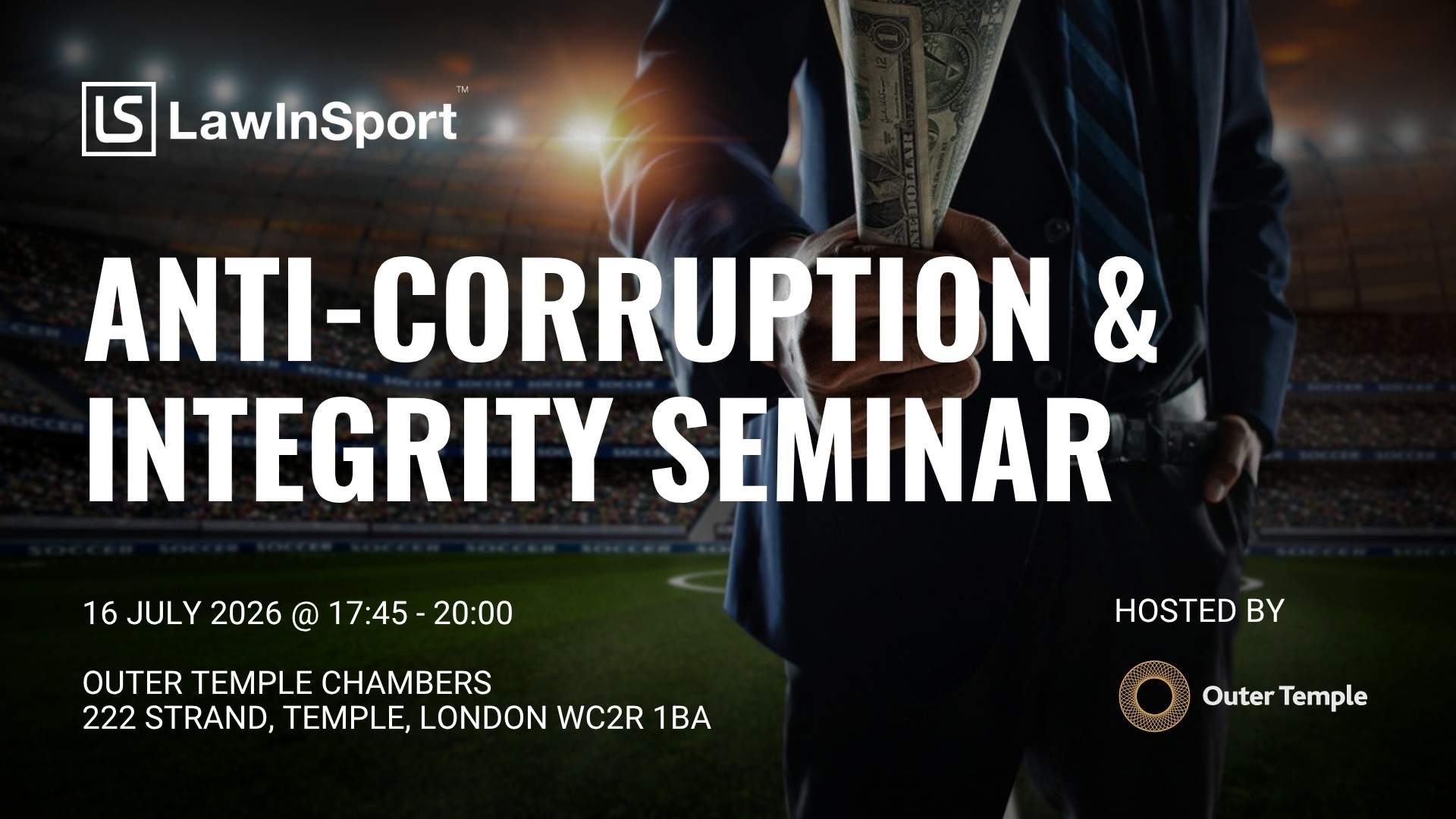 Anti-Corruption in Sport Seminar title Image