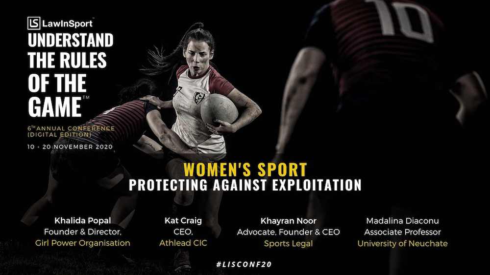 Protecting against exploitation in women's sport - #LISconf20