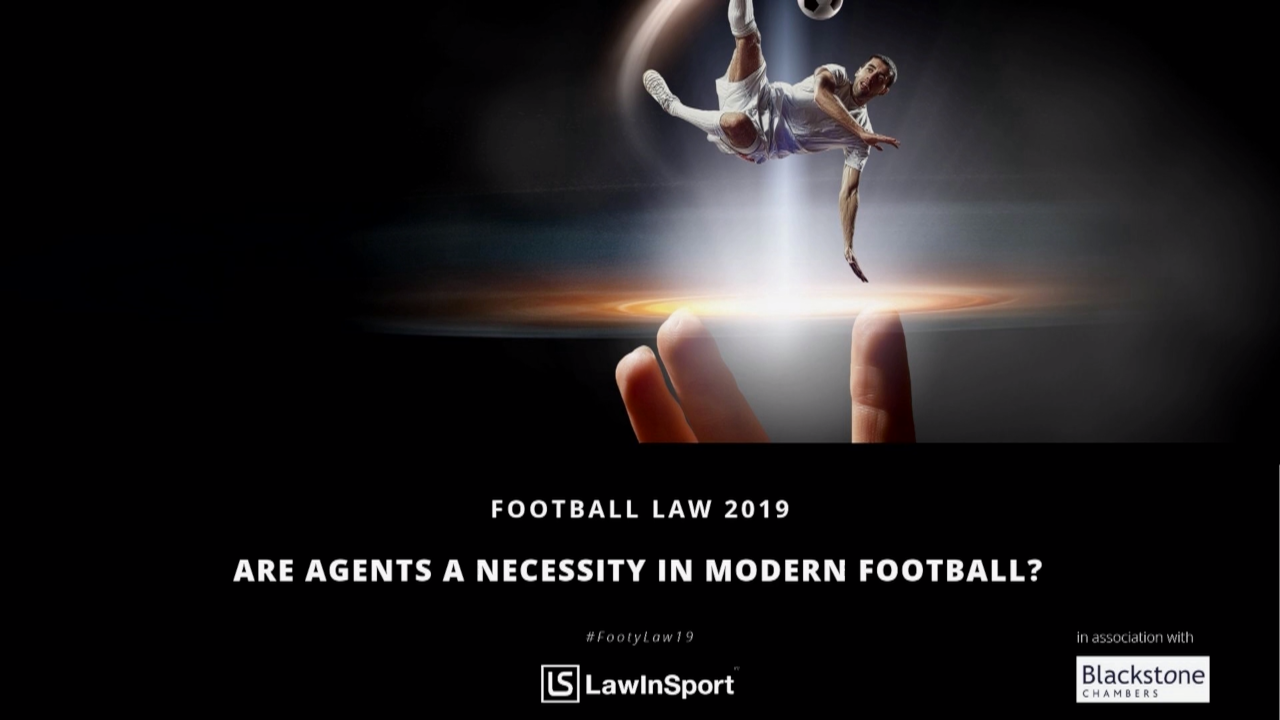 are agents a necessity in modern football
