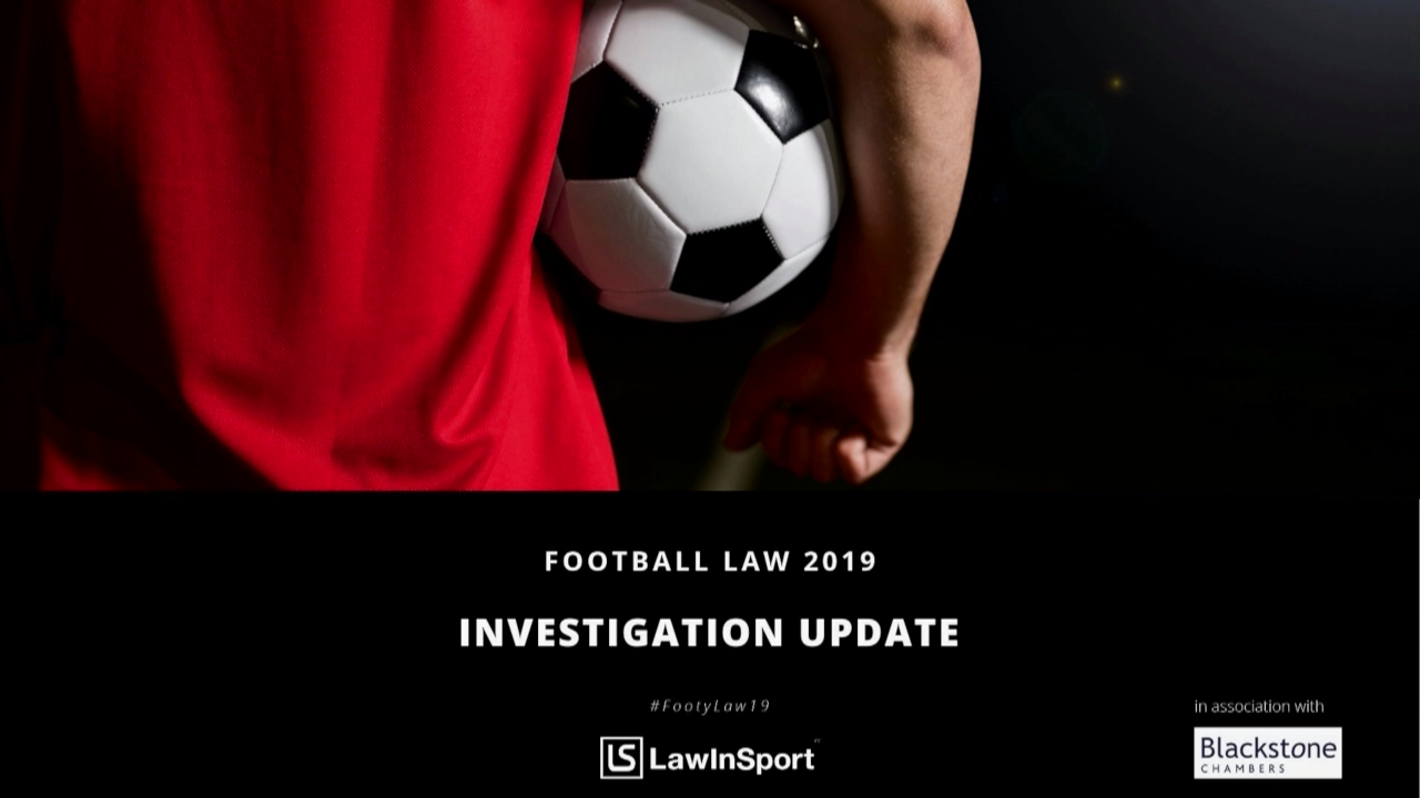 investigation update