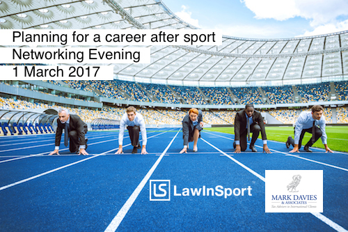 Networking evening - Planning for a career after sport