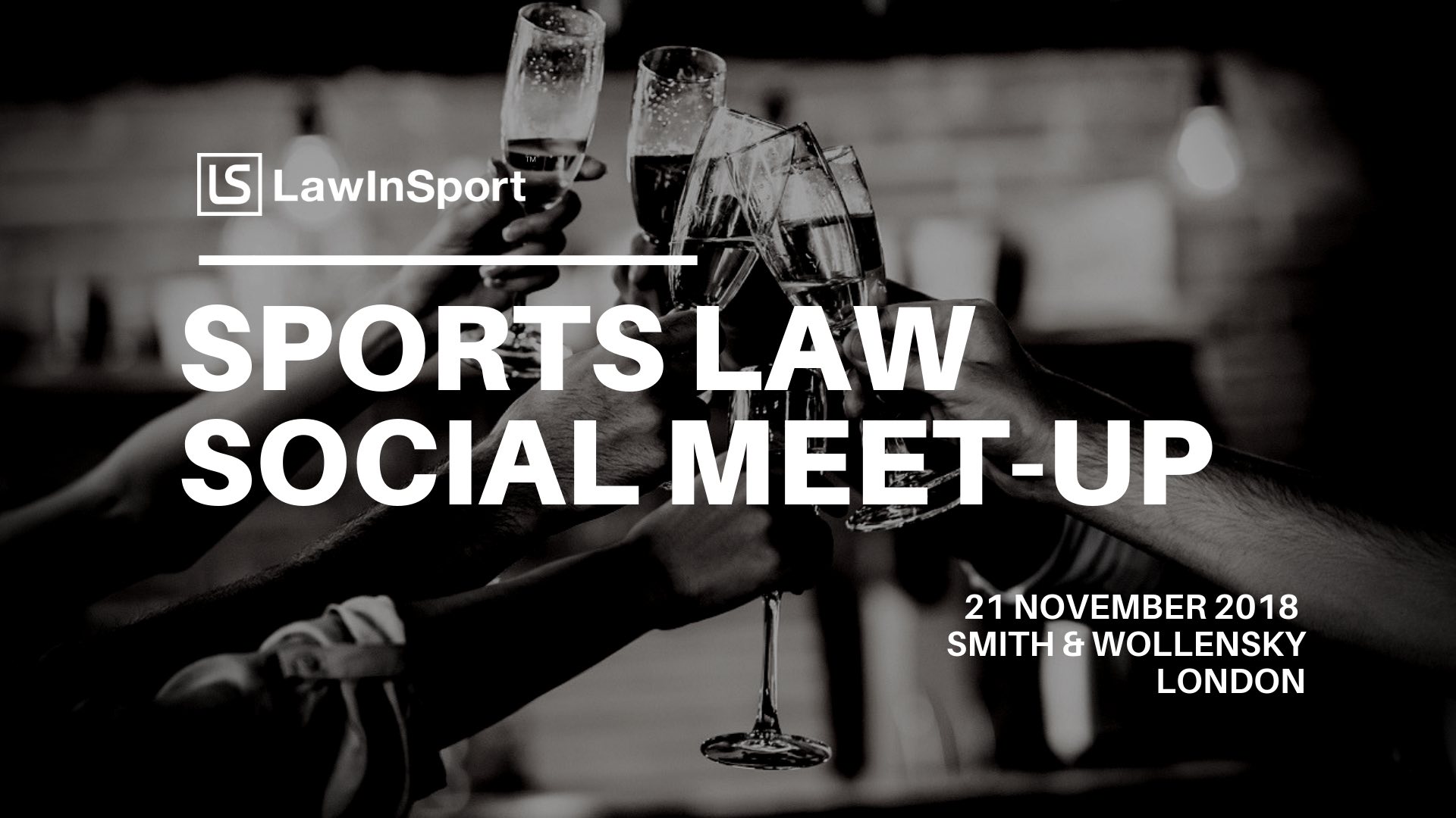 Sports Law Social Meet-Up & Networking Drinks, November 2018