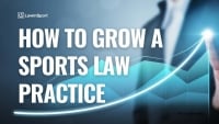 How to grow a sports law practice 