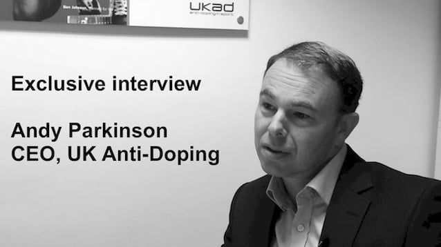 Andy Parkinson, CEO of UK Anti-Doping talks about the London 2012 anti-doping programme