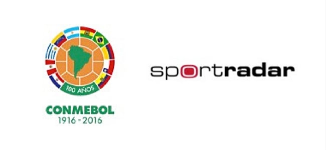 CONMEBOL Sportradar Logo