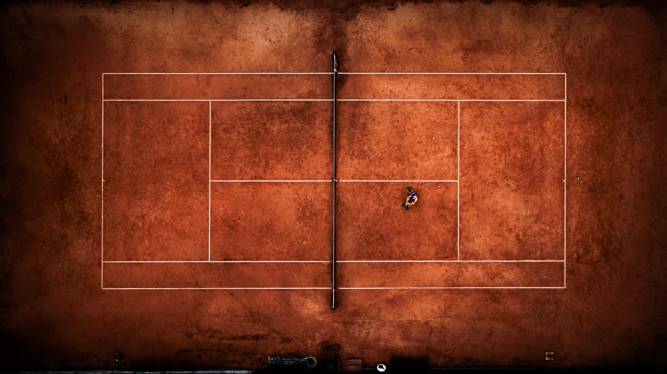 Clay Tennis Court