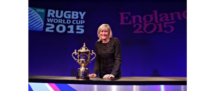 Debbie Jevans, CEO of England Rugby 2015