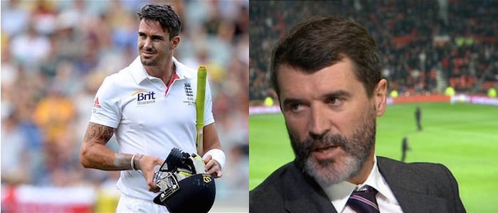 Kevin Pietersen and Roy Keane
