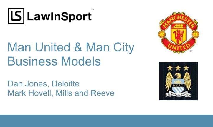 Podcast Cover - A Comparison of Man City's and Man United's Business Models - Soccerex 2014 