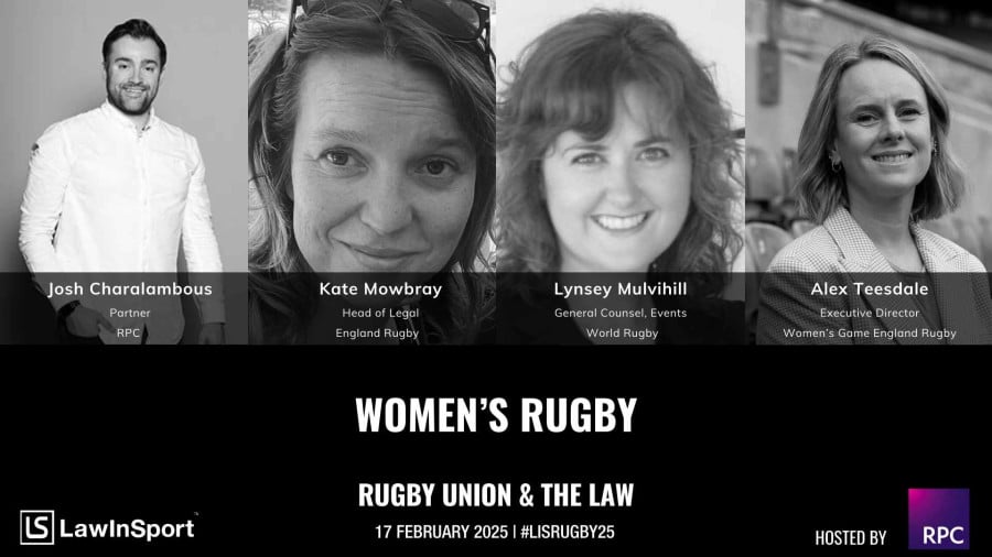 Women’s Rugby to be discussed at Rugby Union and The Law Conference 2025 