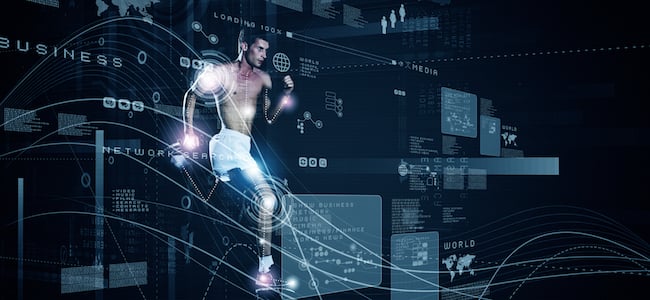 Runner inside of statistics