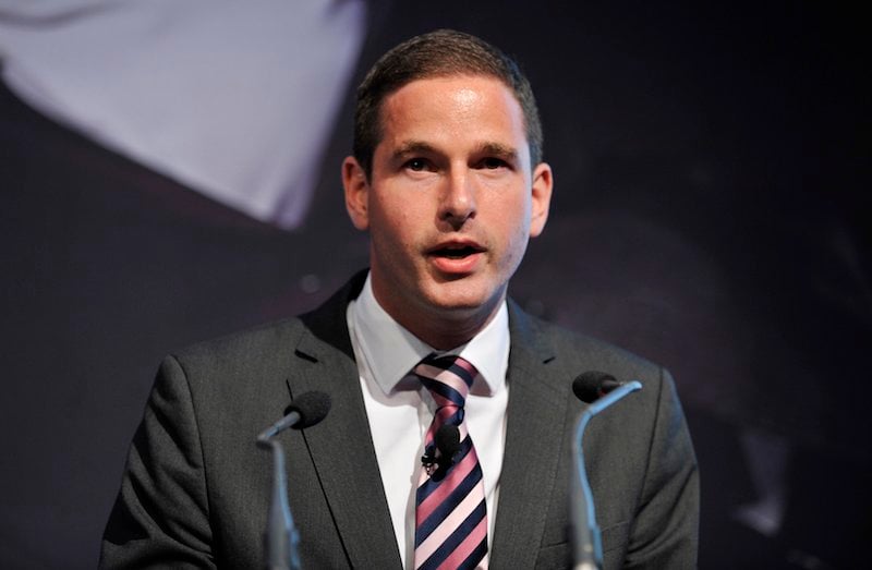 Sean Cottrell speaking at Soccerex