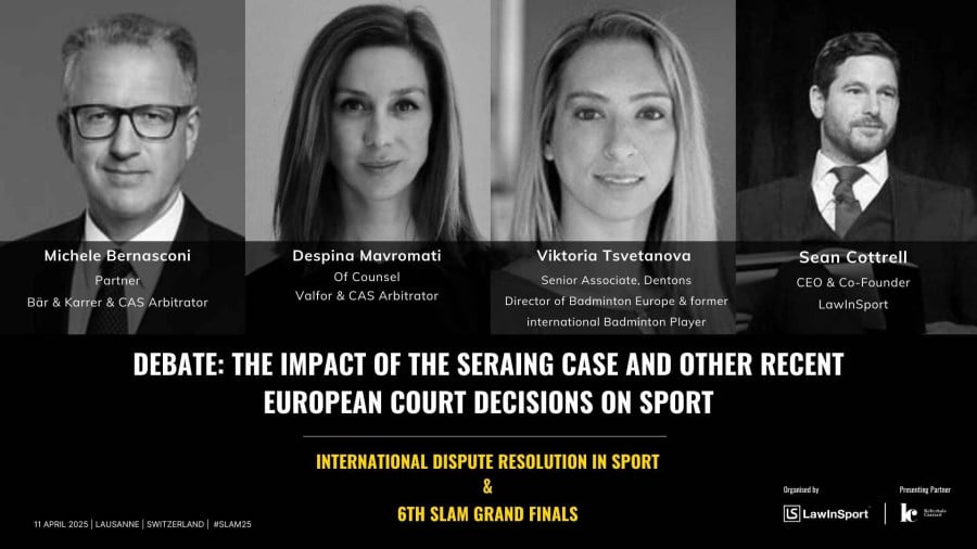 Debate: The Impact of the Seraing case and other recent European Court Decisions on Sport to be discussed at International Dispute Resolution in Sport 2025