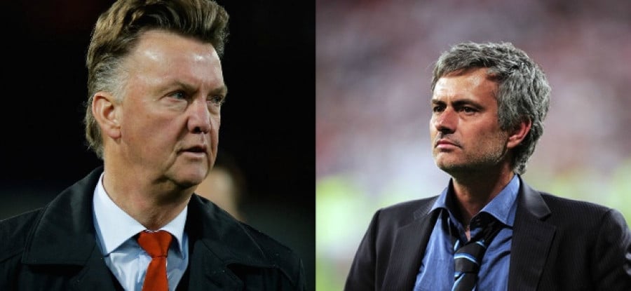 Van Gaal and Mourinho