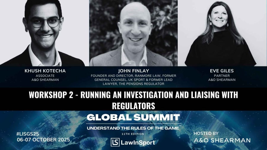Workshop - Running an Investigation and Liaising with Regulators 