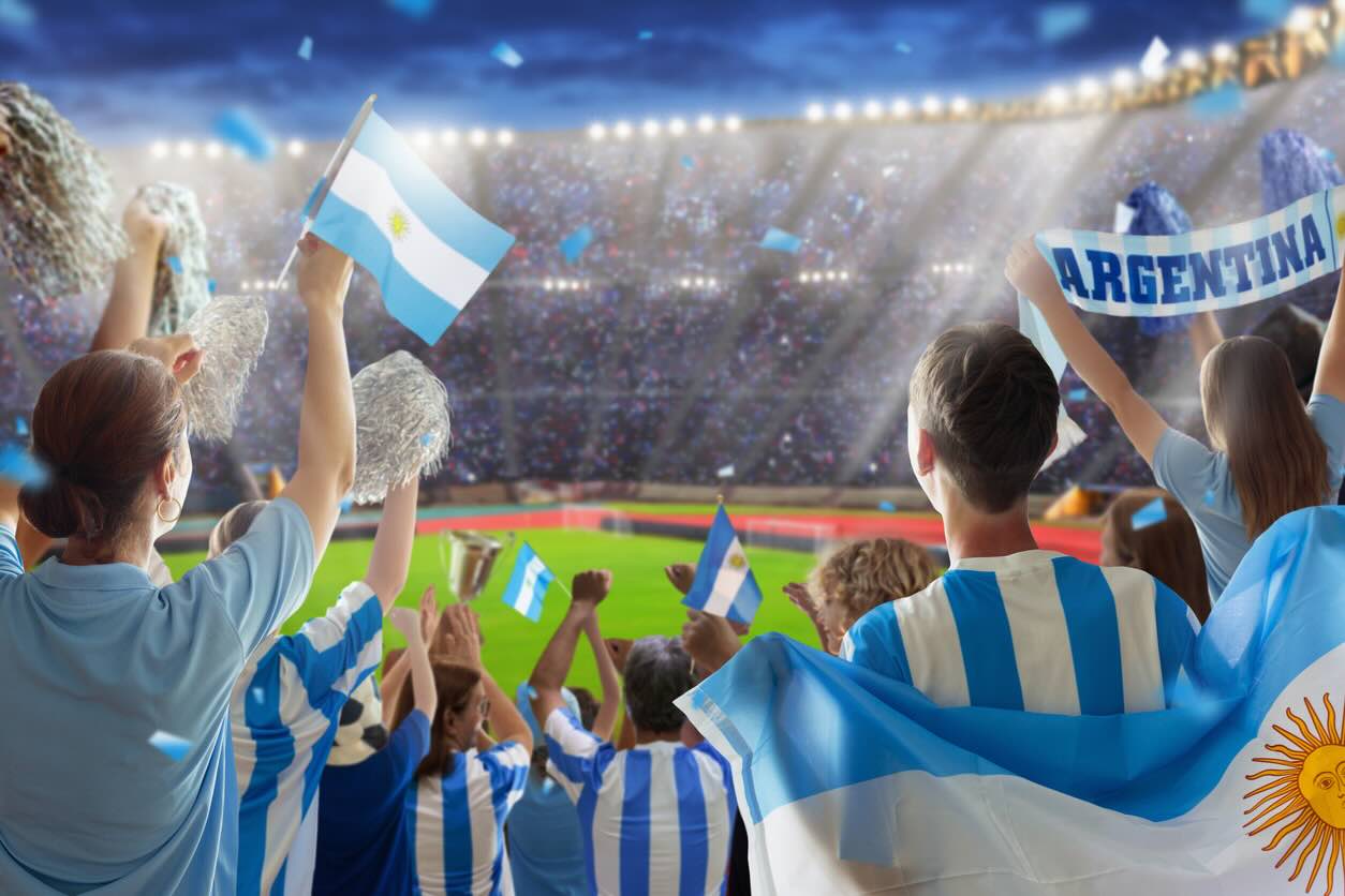 Argentina Fans Stadium