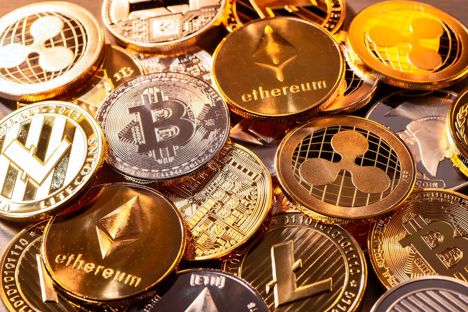 Crypto Coin Montage