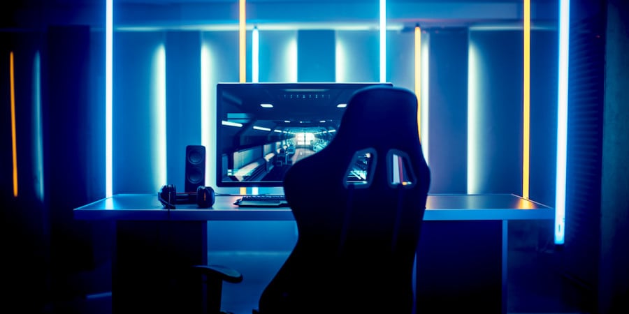 Esports gaming setup