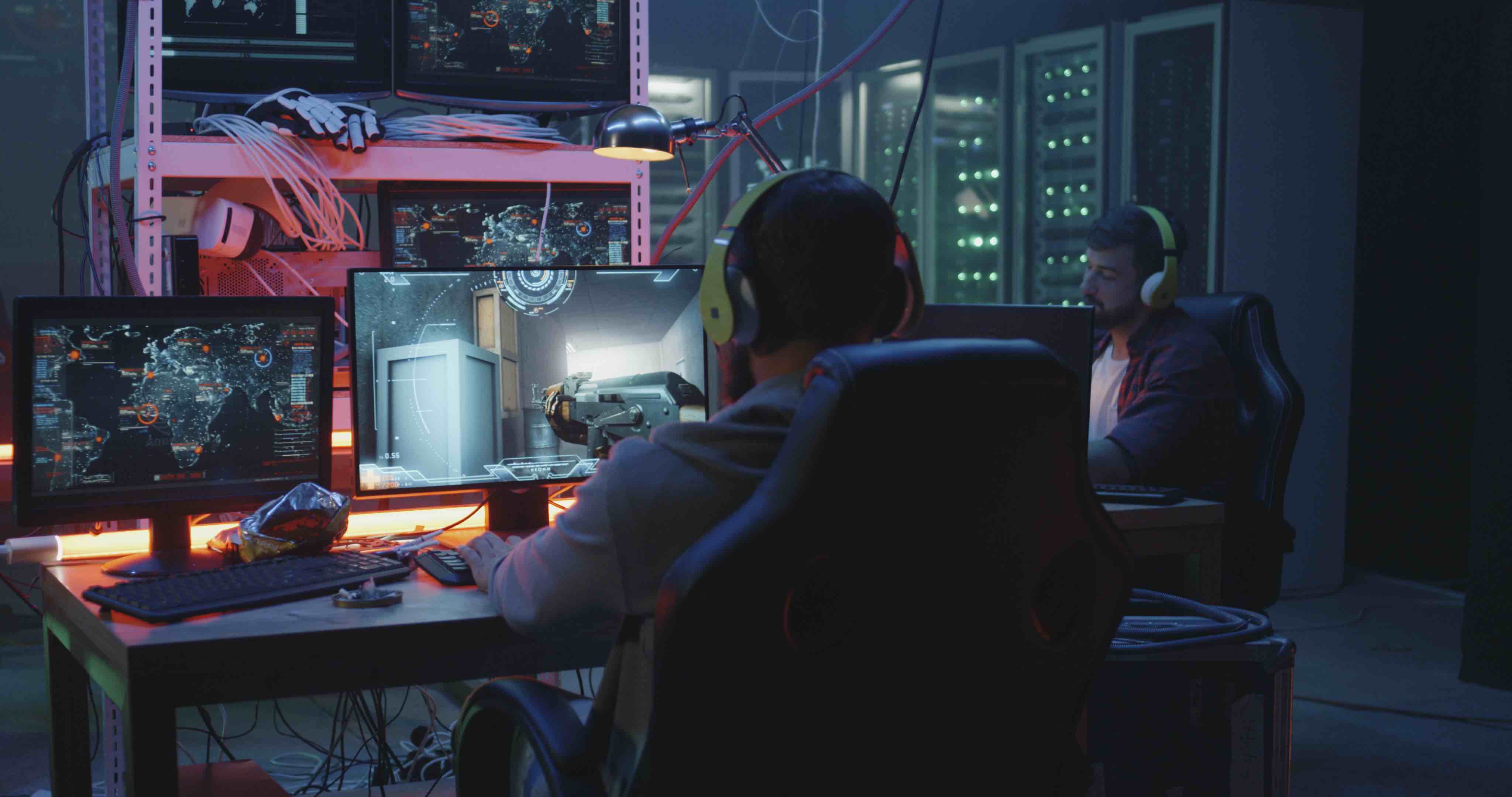 Man Playing CS-GO