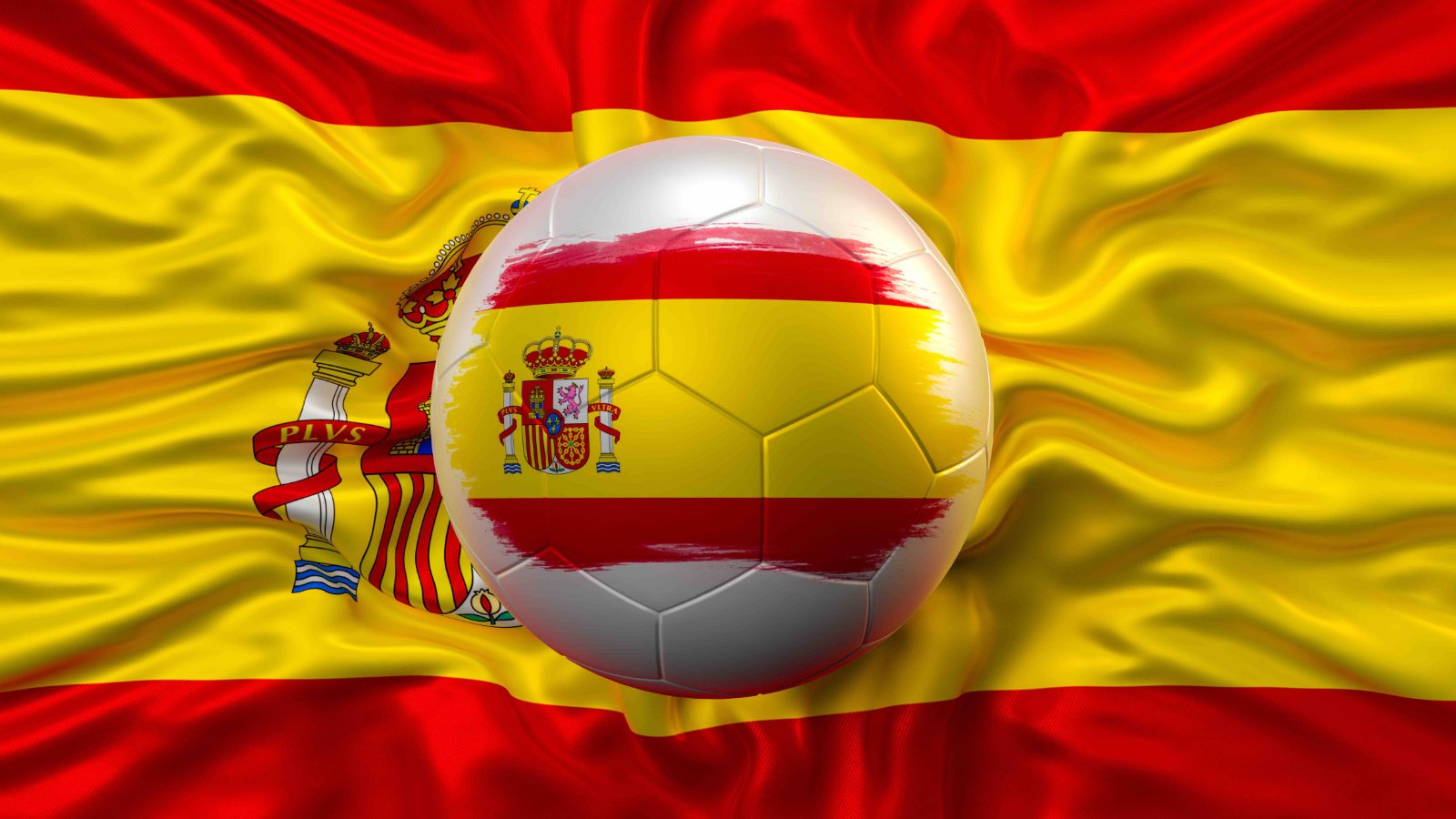 Spanish football flag