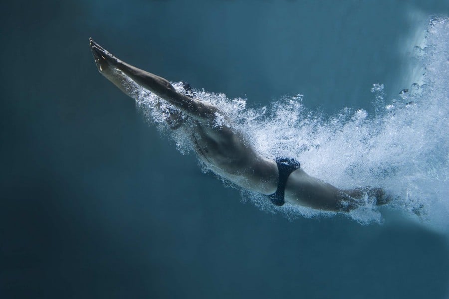 Swimmer Underwater Swimmer Underwater