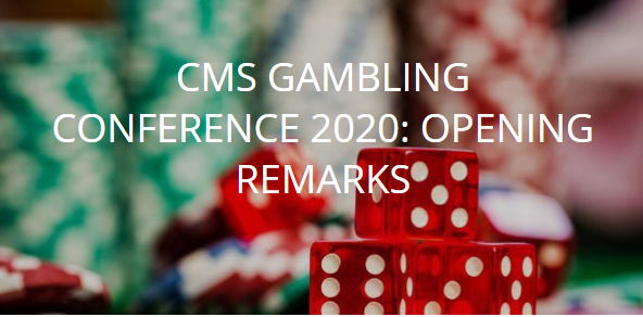 Title image - CMS Gambling Conference: Opening Remarks