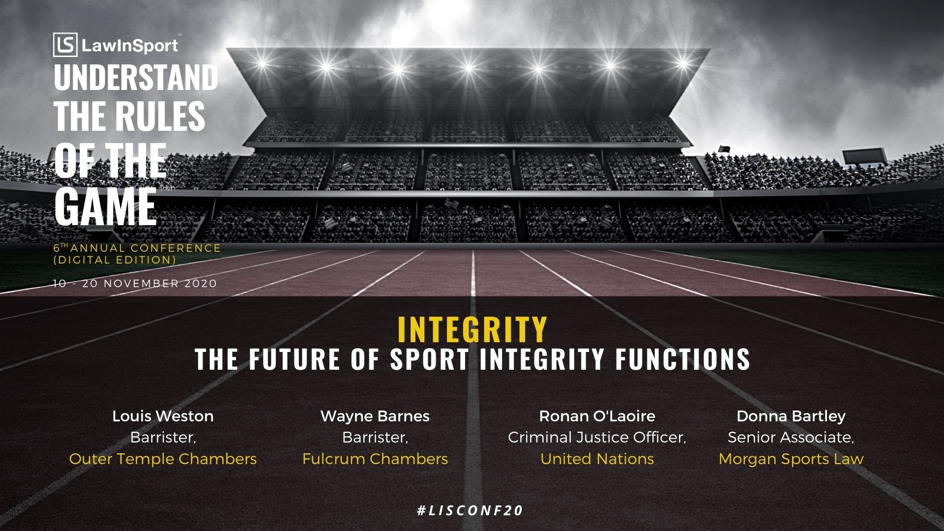 Title image - Sports integrity functions - what is the future?