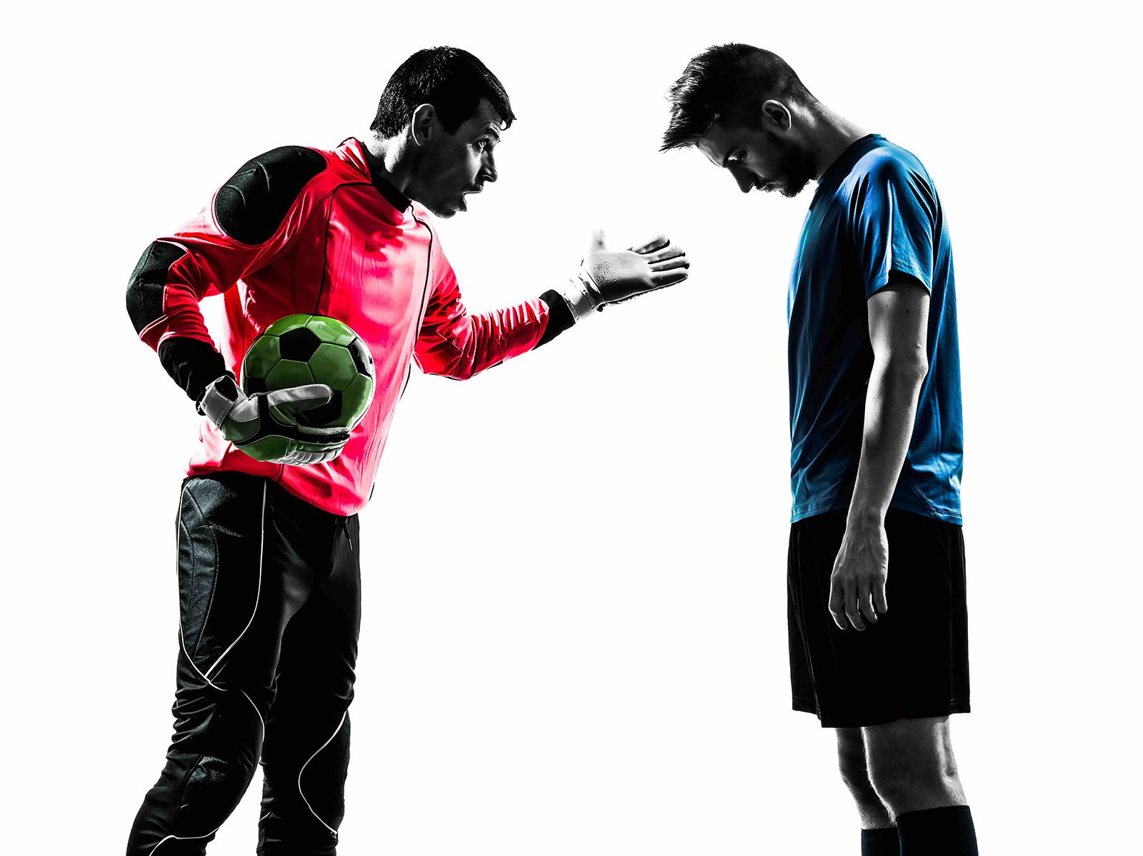 Upset Footballer