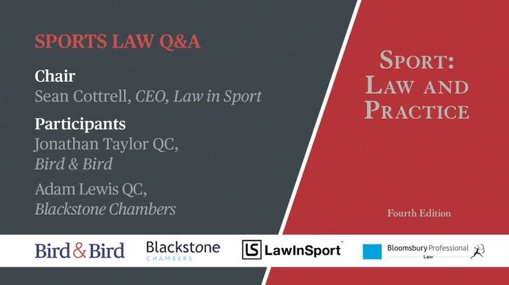 Title Q&A with Adam Lewis QC & Jonathan Taylor QC, also featuring a conversation with Lord Sebastian Coe