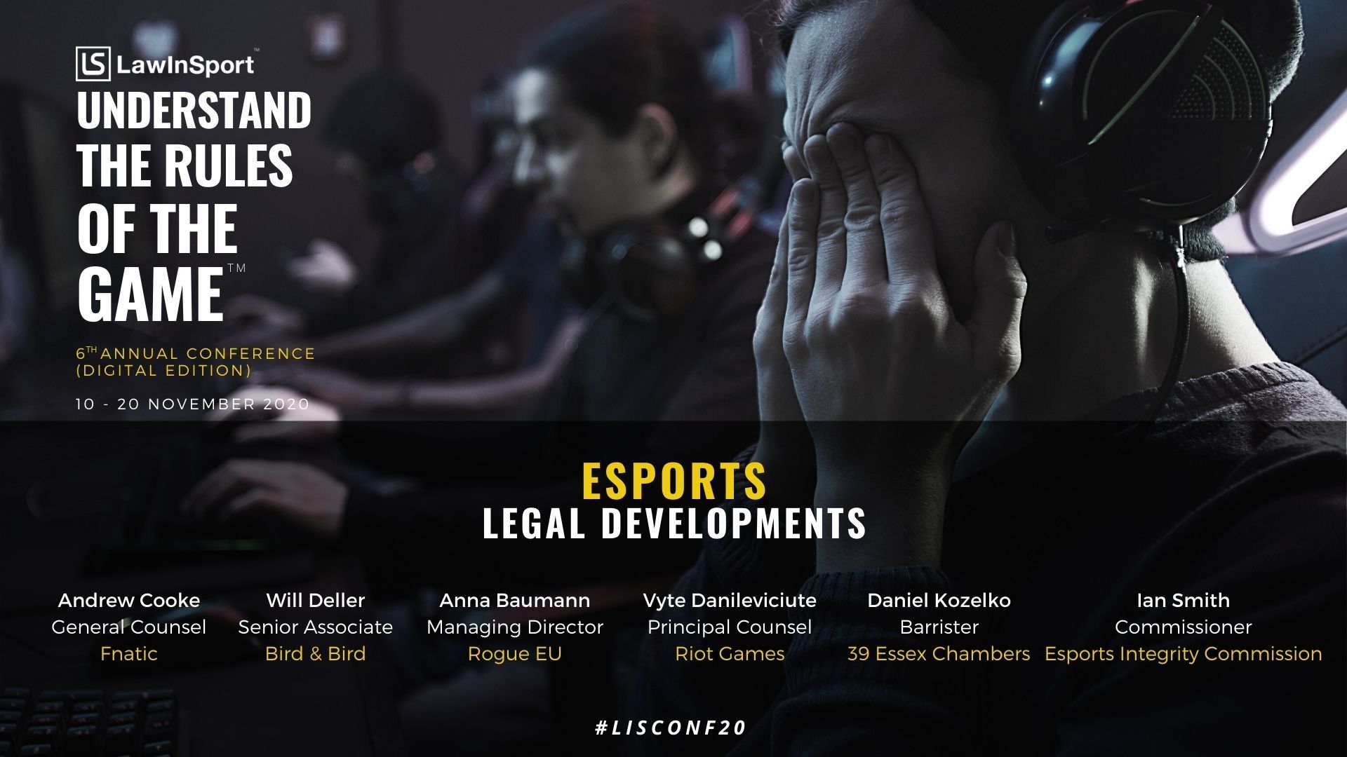 Title image - Esport Legal Developments Video