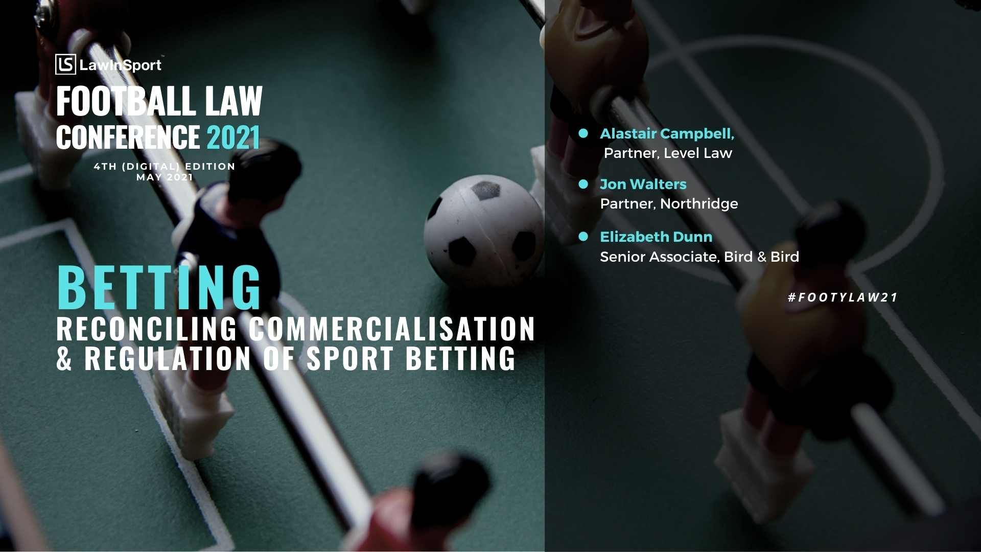 Betting: Reconciling commercialisation & regulation of sports betting in football