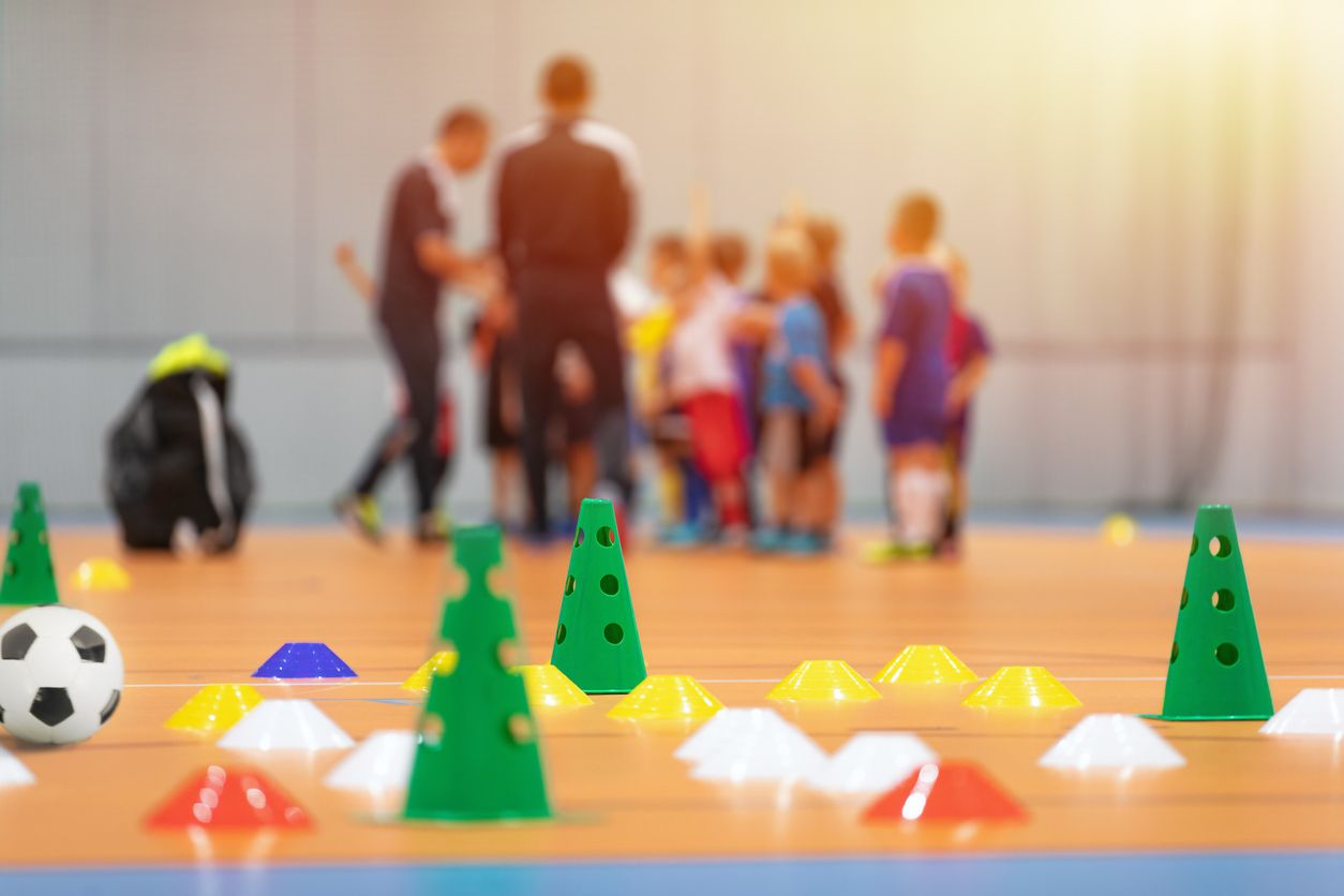 Kids in a group