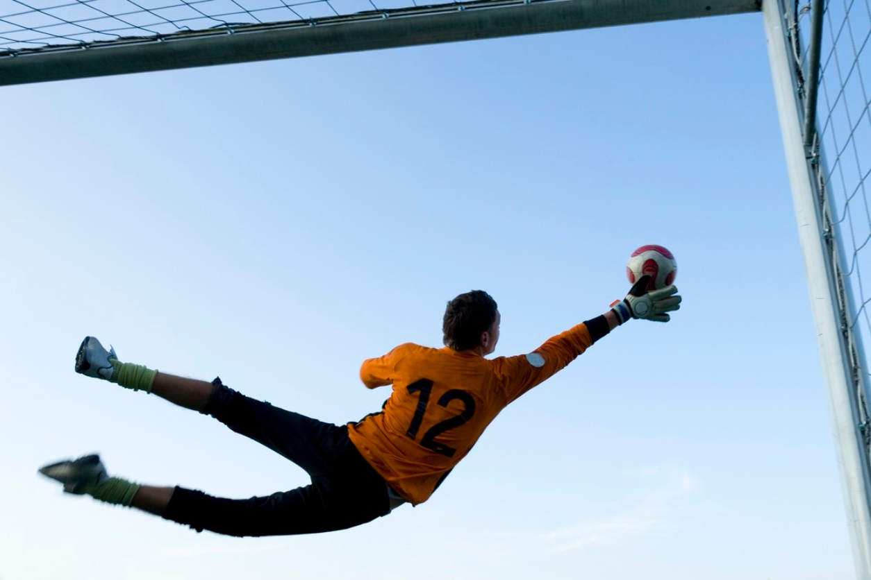 Goalkeeper save