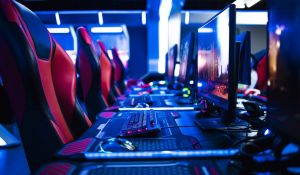 Esports gaming room interiors