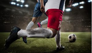 Close Up Footballers
