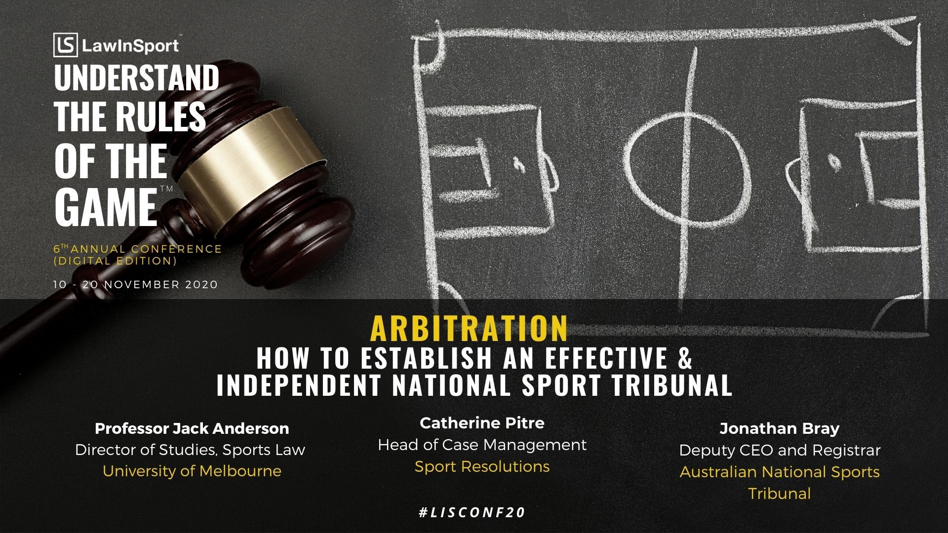 Title image - Arbitration - how to establish an effective & independent National Sports Tribunal