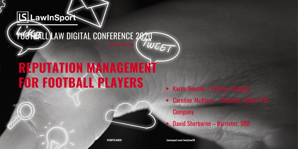 Title image - Reputation management for football players and managers