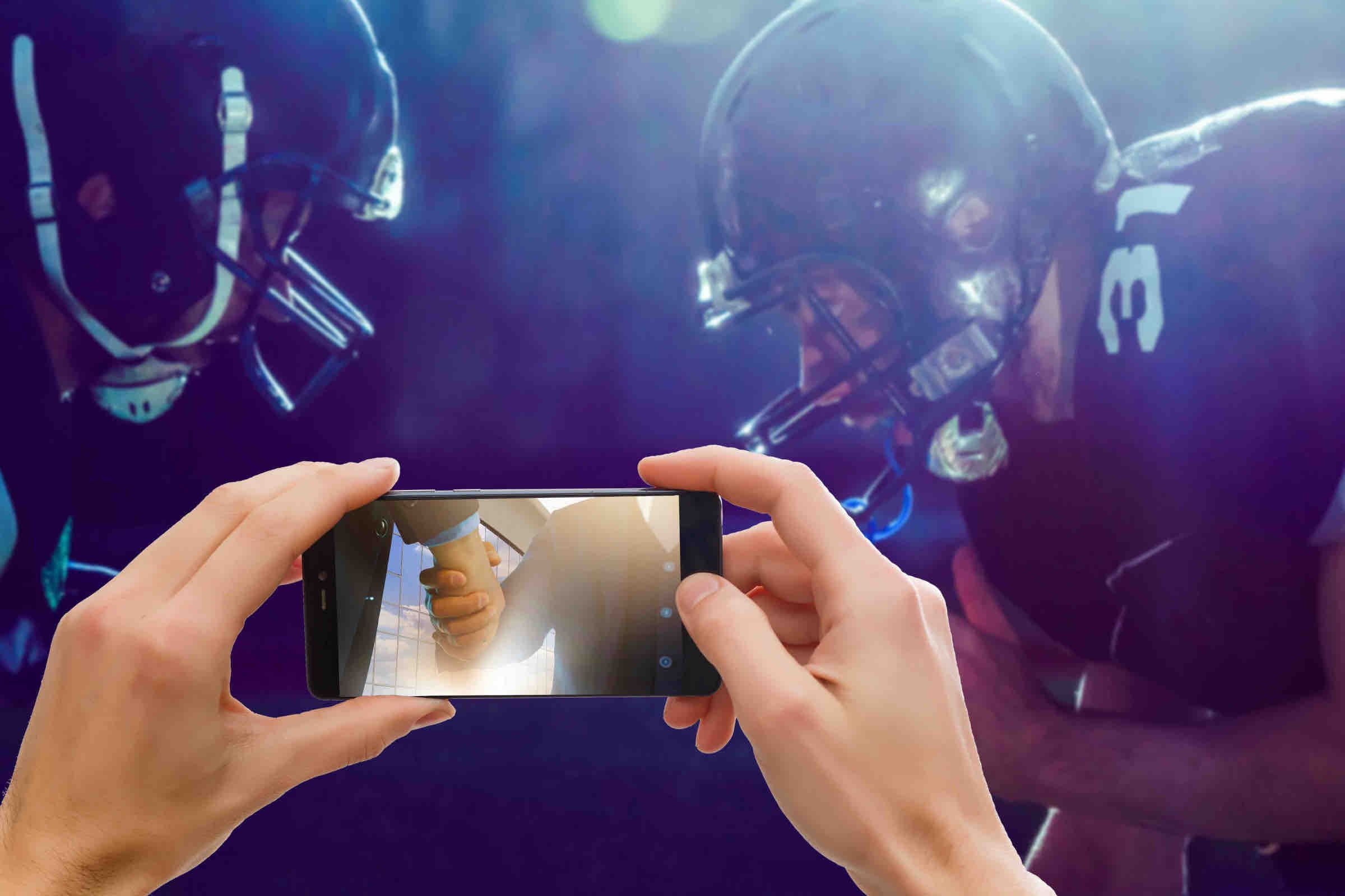 In-stadium betting