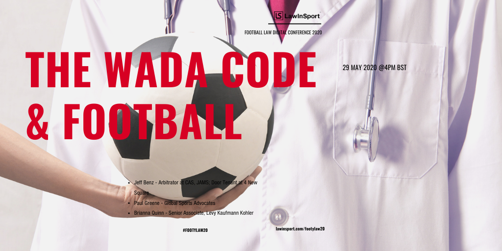 Title image - The 2021 WADA Code and Football