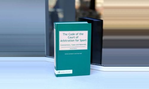 Title Image of The Code of the Court of Arbitration for Sport: Commentary, Cases and Materials, Second Edition (Book Review)